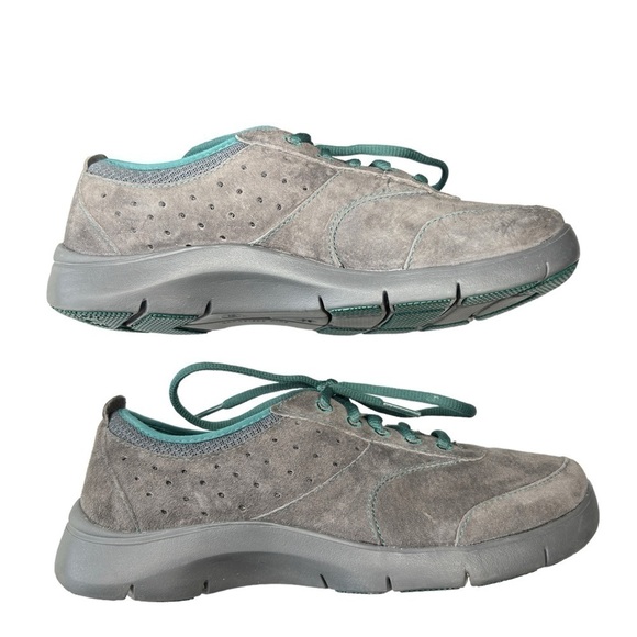 Dansko Elaine Womens 37 US 7 Suede Leather Slip Resistant Sneakers Walking Shoe - Picture 4 of 10